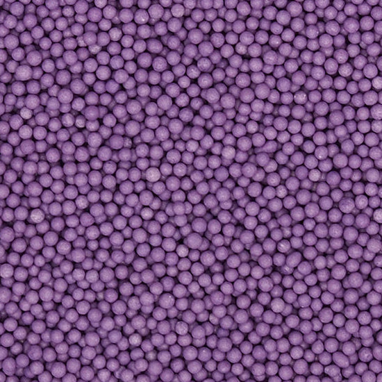 Purple Nonpareils - Freeze Stable No Hydrogenated Fat Cake Decoration