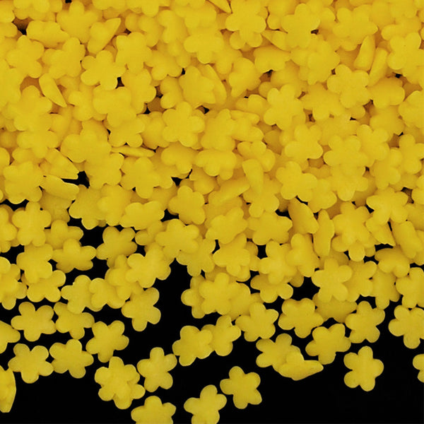 Yellow Flower- Freeze Stable Gluten Free Vegan Confetti Sprinkles